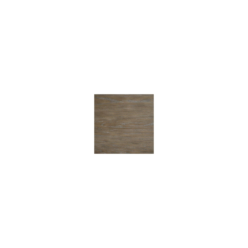 Bureau d'écriture Cottage blanc antique marron avec tiroirs en bois vieilli