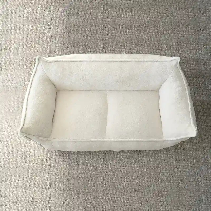 Fauteuil d'appoint en tissu bouclé, assise rembourrée en mousse, beige kaki